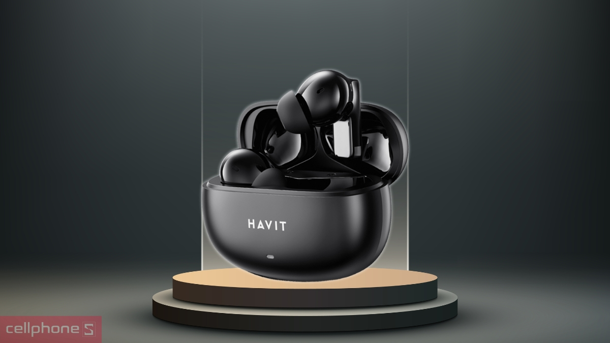 Dung lượng pin tai nghe Bluetooth True Wireless Havit TW907 SE