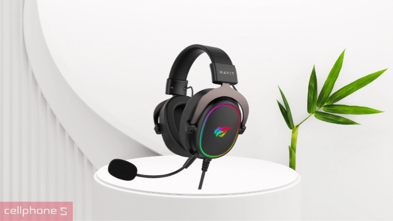 Micro đàm thoại của tai nghe có dây Havit H2002R