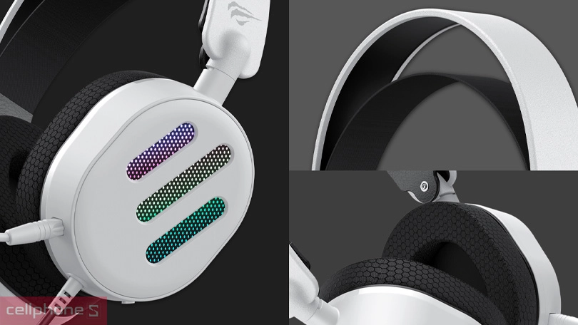 Thiết kế tai nghe Havit H2038U