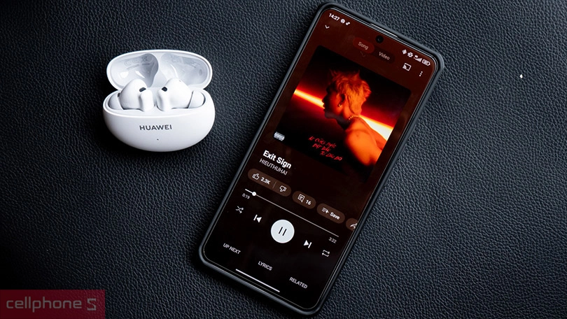 Đàm thoại trên tai nghe Huawei Freebuds 6i