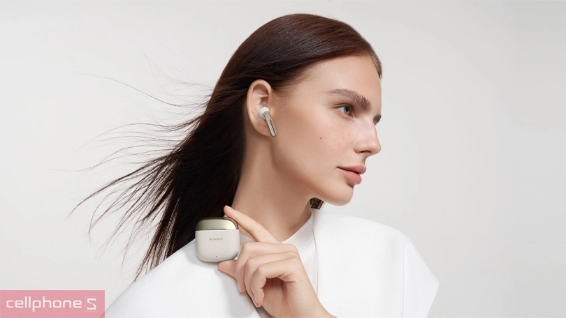 Thiết kế tai nghe không dây Huawei FreeBuds SE 3