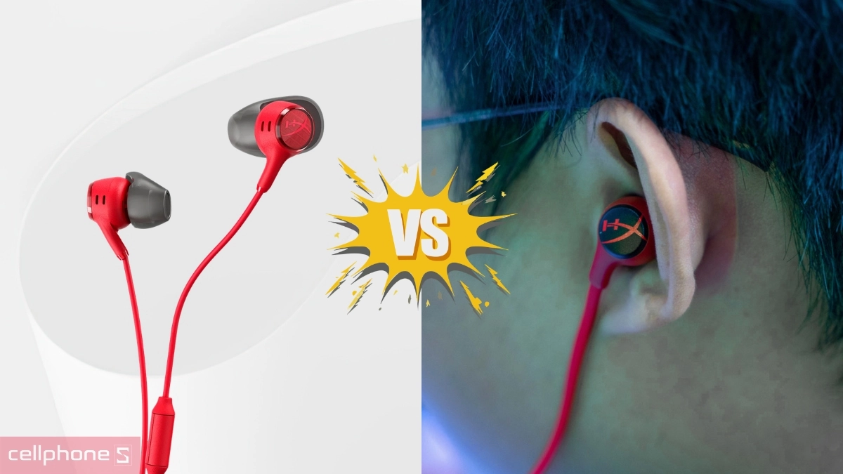 Tai nghe gaming HyperX Cloud Earbuds 3 và Cloud Earbuds 2 đều có ưu điểm nổi bật riêng