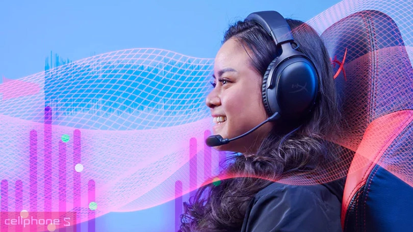 Âm thanh tai nghe không dây Hyperx Cloud 3