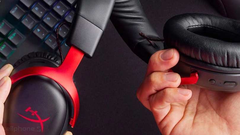 Thiết kế  tai nghe không dây Hyperx Cloud 3