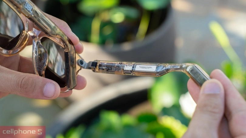 Kết nối kính phát nhạc JBL Soundgear Frames Square