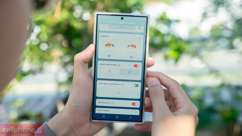 Hướng dẫn kết nối kính phát nhạc JBL Soundgear Frames Square với app JBL Headphones