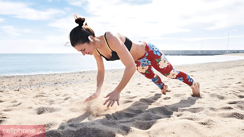 Mic đàm thoại, khả năng kháng nước của tai nghe Bluetooth JBL Endurance Peak 4