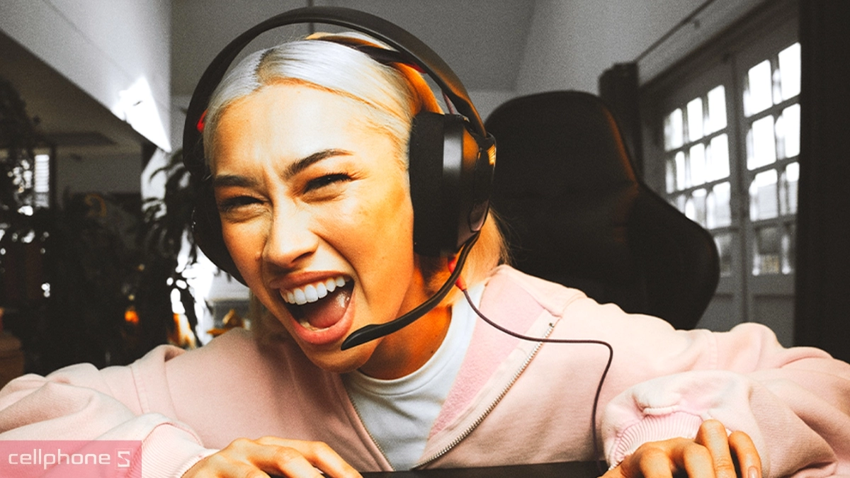 Mic tai nghe chụp tai JBL Quantum 250