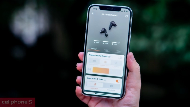 Pin tai nghe không dây JBL Tune Beam 2