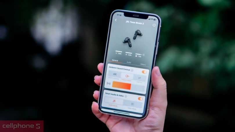 Âm thanh tai nghe không dây JBL Tune Beam 2