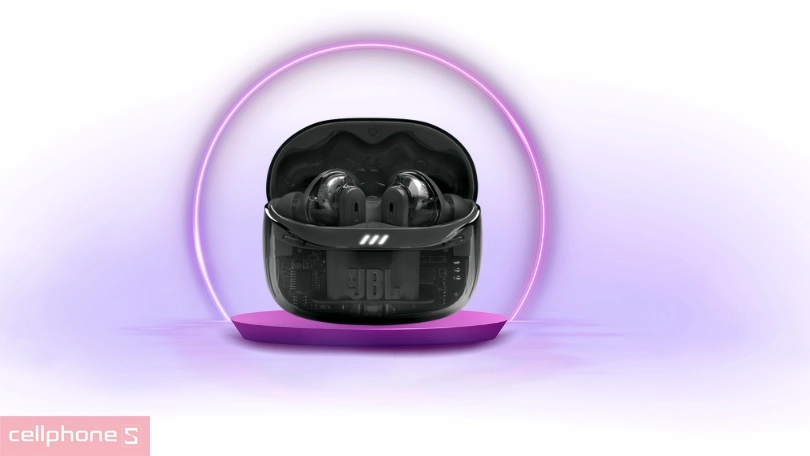 Pin tai nghe không dây JBL Tune Beam 2 Ghost