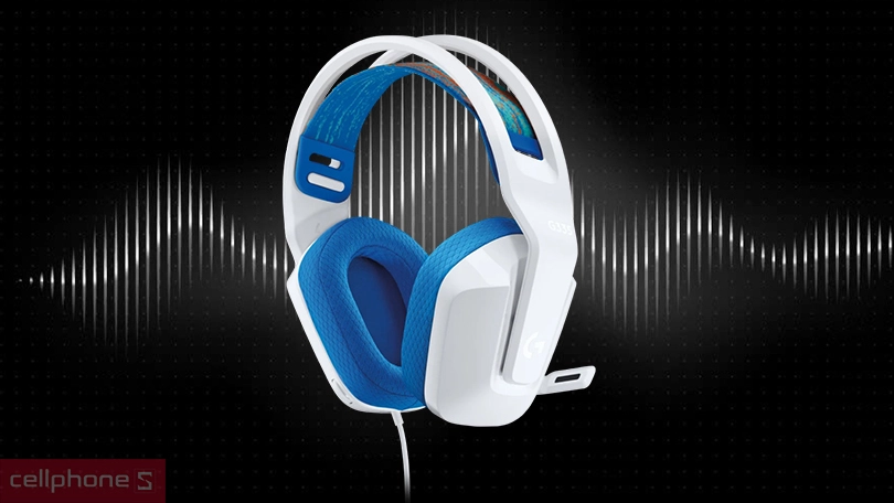 Micro và khả năng kết nối của tai nghe chụp tai Logitech G335
