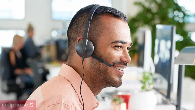 Tai nghe chụp tai Logitech H340 - Chất âm lôi cuốn, micro khử ồn thông minh