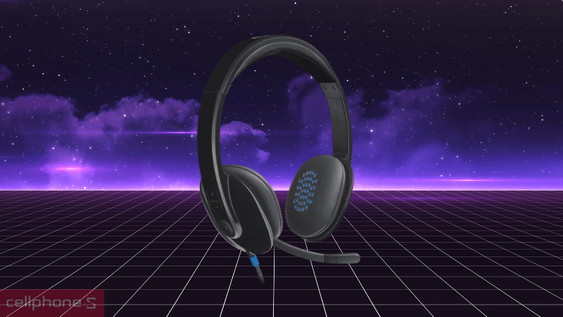 Thiết kế tai nghe chụp tai Logitech H540