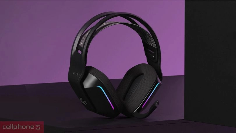 Micro đàm thoại của tai nghe chụp tai Logitech RGB G733