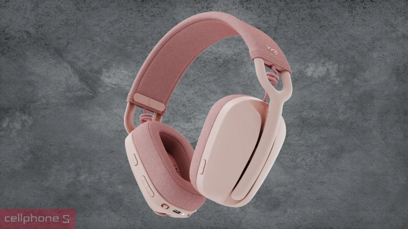 Micro và khả năng đàm thoại của tai nghe chụp tai Logitech Zone Vibe 100