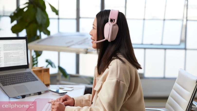 Khả năng kết nối của tai nghe chụp tai Logitech Zone Vibe 100