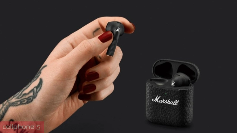 Tai nghe không dây Marshall Minor 3 - Chất âm sống động, kiểu dáng nhỏ gọn, sang trọng