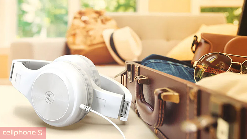 Tai nghe chụp tai Motorola Moto XT120 - Chống ồn thụ động tuyệt vời