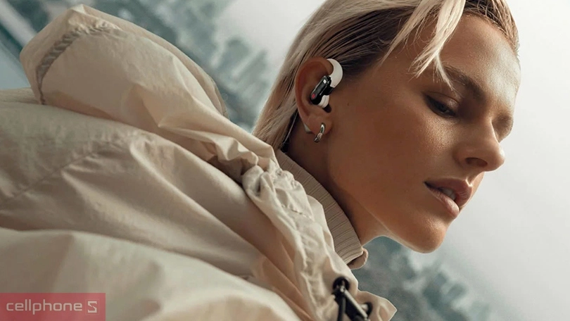 Micro đàm thoại cùng thời lượng pin của tai nghe Nothing Ear Open