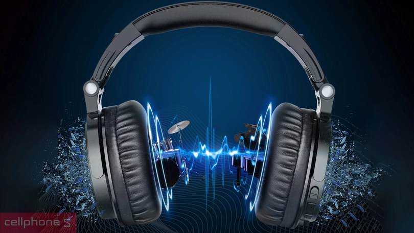 Kết nối tai nghe chụp tai OneOdio Pro C