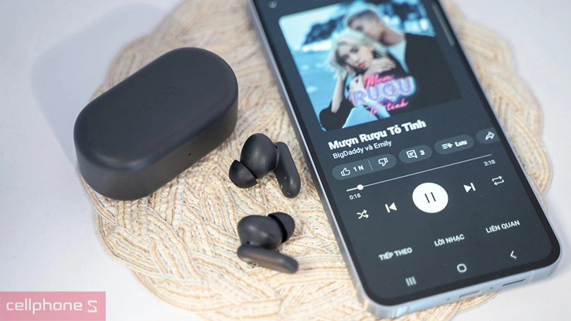 Thiết kế tai nghe OPPO Enco Buds 2 Pro