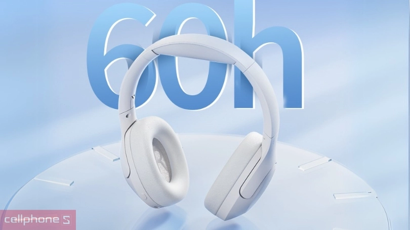 Thời lượng pin lên đến 60 giờ