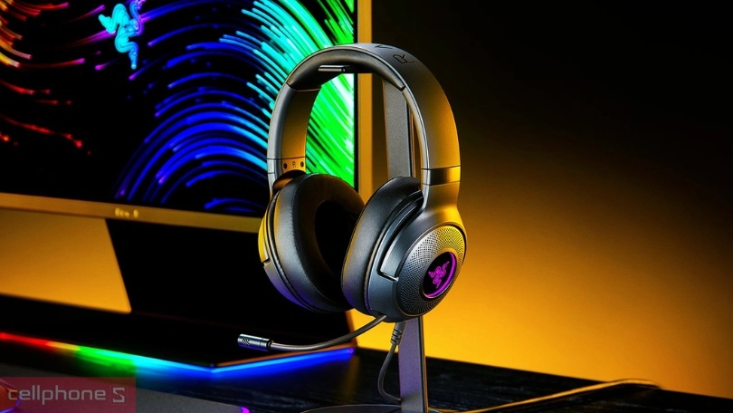 Tai nghe chụp tai có dây Razer Kraken V3 X - USB cho âm thanh chân thực, dễ dàng điều chỉnh