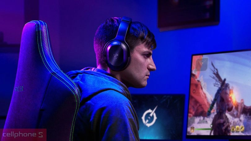 Thời lượng pin tai nghe chụp tai Razer Barracuda Pro