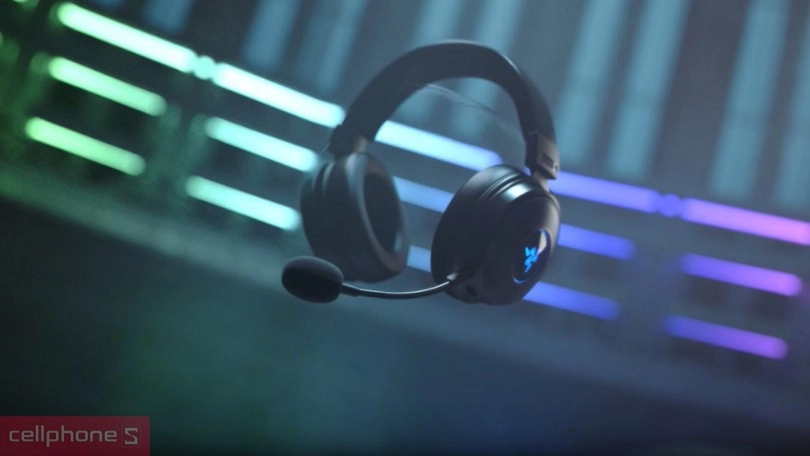 Mic đàm thoại của tai nghe chụp tai Razer Kraken V3 Hypersense
