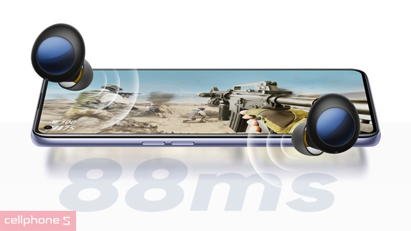 Âm thanh tai nghe Realme Buds Q2S