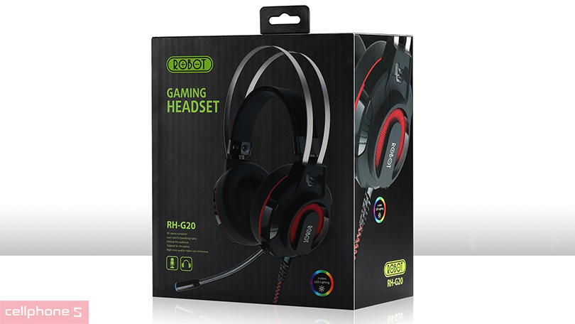 Đánh giá Tai nghe chụp tai Robot RH-G20