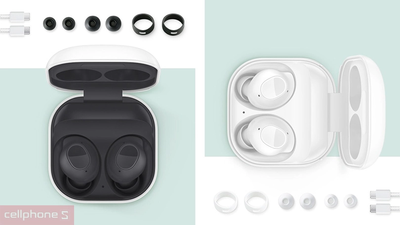 Thiết kế  tai nghe Samsung Galaxy Buds FE
