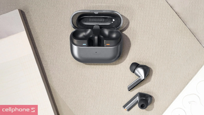Pin và công suất sạc của tai nghe Samsung Galaxy Buds 4 Pro