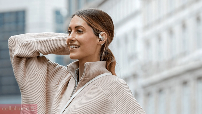 Thiết kế tai nghe Shokz Openfit