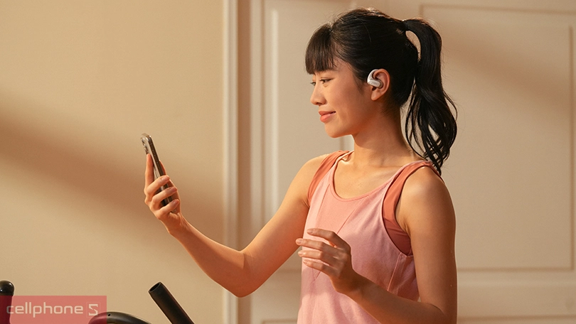 Thiết kế tai nghe Shokz Openfit Air