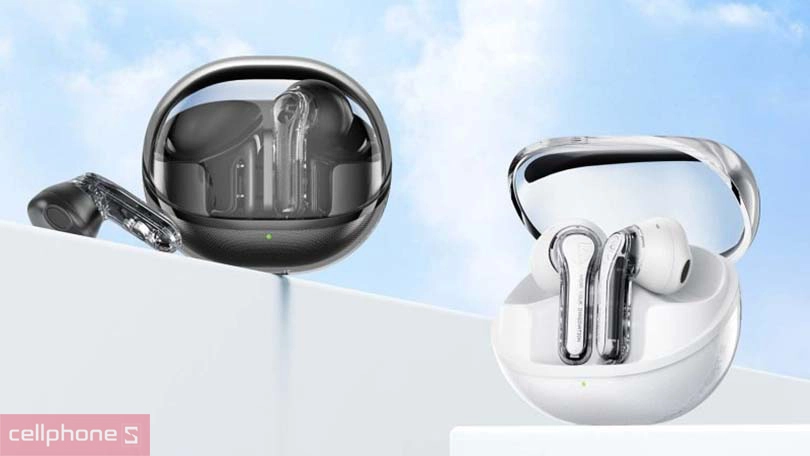 Thiết kế tai nghe Soundpeats Clear Pods