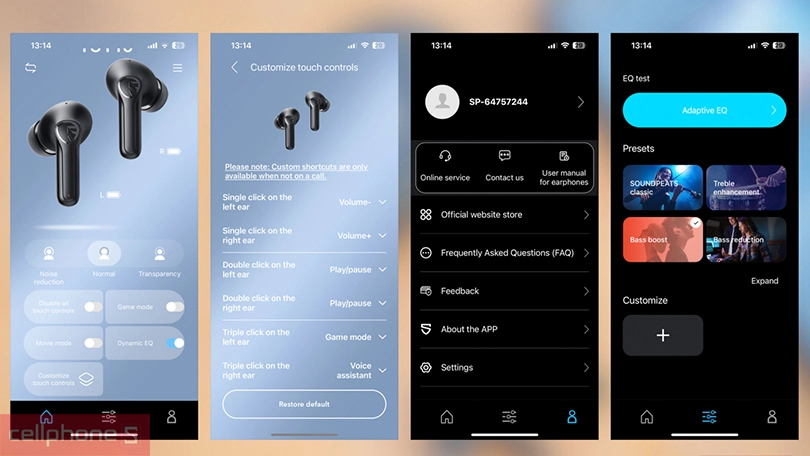 Tai nghe Bluetooth Soundpeats T3 Pro - Chất âm đỉnh cao với đa dạng tính năng tiện lợi