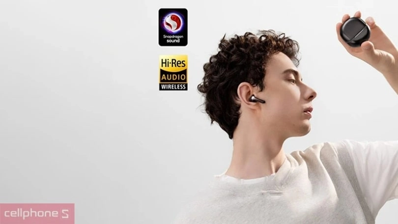 Thiết kế tai nghe không dây Soundpeats Air 5 Pro Plus