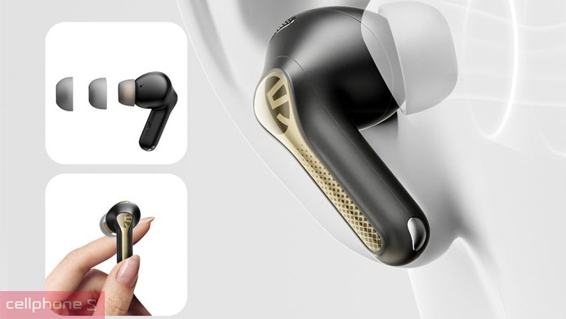 Thiết kế tai nghe không dây SoundPEATS Capsule 5 Pro