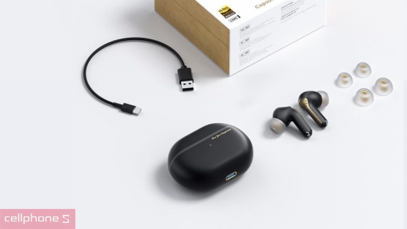 Kết nối tai nghe không dây SoundPEATS Capsule 5 Pro