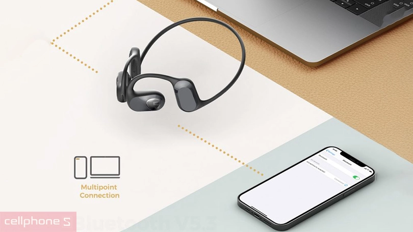 Tai nghe không dây Soundpeats Runfree - Thiết kế gọn nhẹ, hiệu ứng âm thanh lôi cuốn