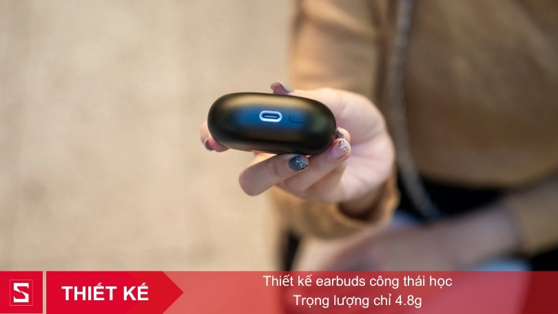 Thiết kế tai nghe không dây Soundpeats Air 5 Pro