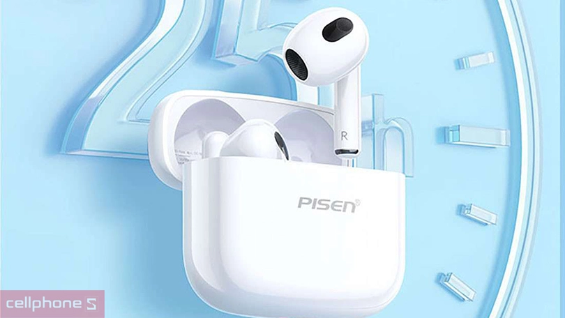 Công suất, công nghệ âm thanh của tai nghe Bluetooth Pisen Buds P1