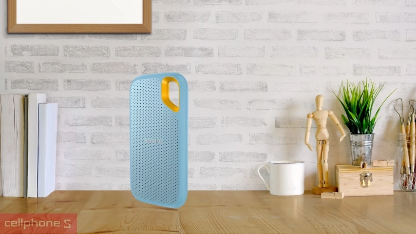 Ổ cứng di động SSD Sandisk E61 Extreme V2 Monterey 1TB - Dung lượng lớn và bảo mật tối ưu