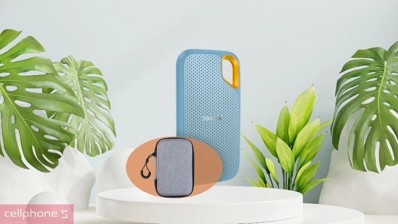 Ổ cứng di động SSD Sandisk E61 Extreme V2 Monterey 1TB - Dung lượng lớn và bảo mật tối ưu