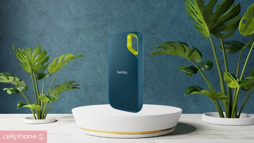 Ổ cứng di động SSD Sandisk E61 Extreme V2 Monterey 1TB - Dung lượng lớn và bảo mật tối ưu