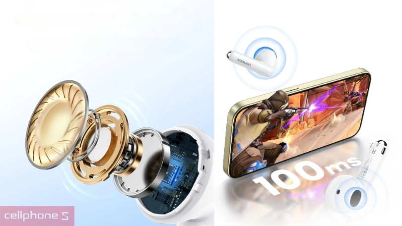 Chất lượng âm thanh của tai nghe Bluetooth UGREEN HiTune H5