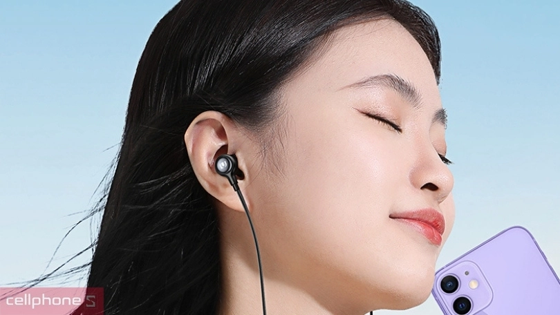 Mic đàm thoại của tai nghe có dây Ugreen EP103 Lightning