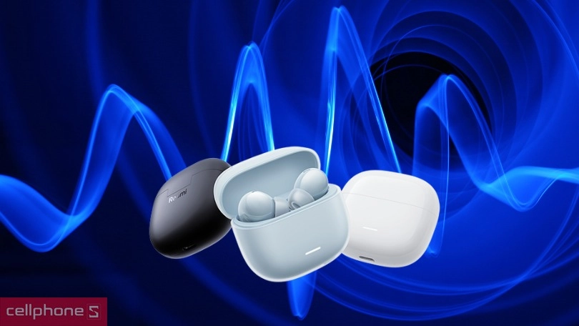 Thiết kế tai nghe Xiaomi Redmi Buds 6 lite